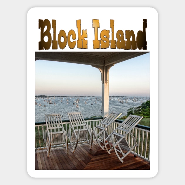 Block Island Sticker by Degroom